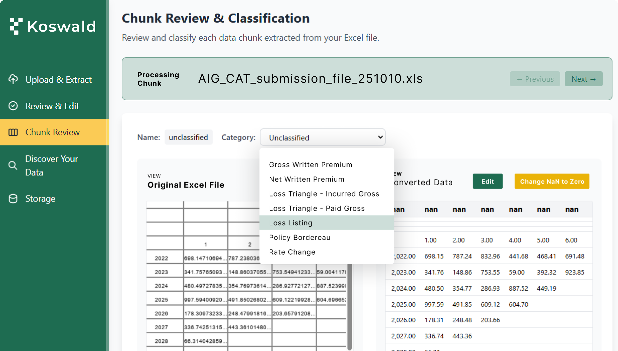Koswald Data Platform
